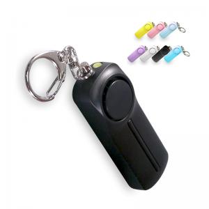 China Lightweight Mini Personal Panic Alarm Devices , 49g Self Defense Alarm Keychain on sale