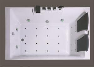 Quality Square Freestanding Whirlpool Bathtubs , Whirlpool Jet Tubs For Small Bathrooms for sale