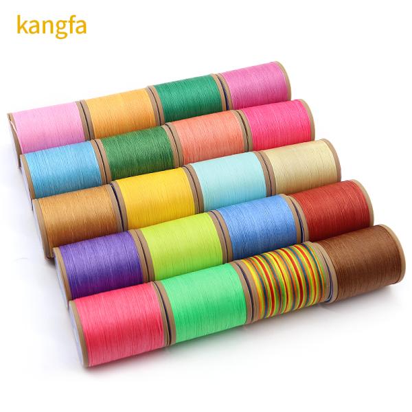 210D Yarn Count Abrasion-Resistant Wax Thread for Manual Leather Sewing