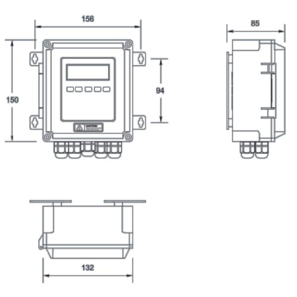 COD Tester Water Quality Monitoring Equipment Dual Wavelength with material PVC
