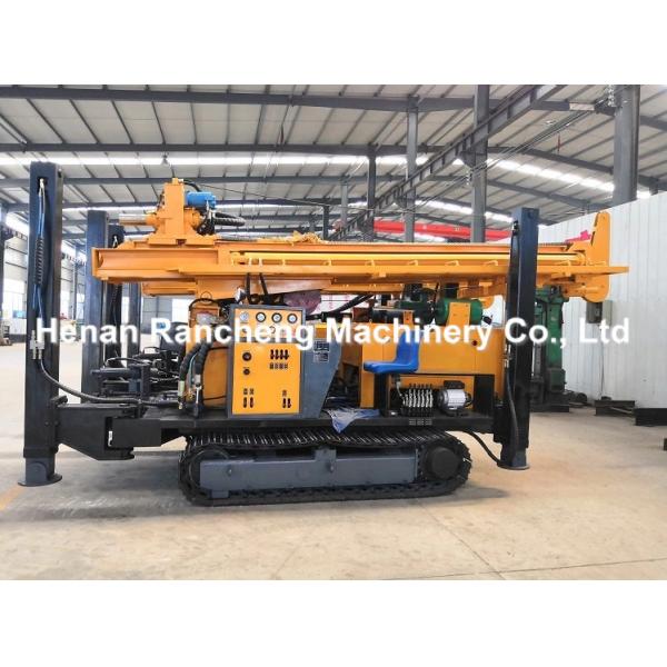 400m Drilling Depth Pneumatic DTH Crawler Drilling Rig For Water Well Drilling Rig Machine Driven By Diesel Engine