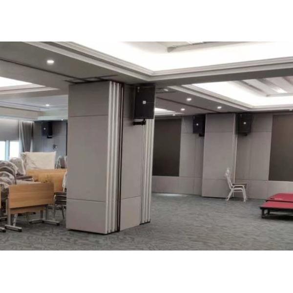 Sound Dampening Sliding Room Dividers Folding Partition For Conference Hall