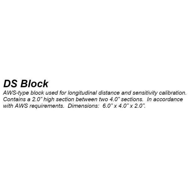 Sensitivity Step Wedge Ultrasonic Calibration Block