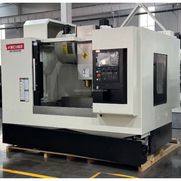 4 Axis Rotary Spindle VMC855 CNC Vertical Milling Machine Roller Guide BT40 Taper Belt Drive System