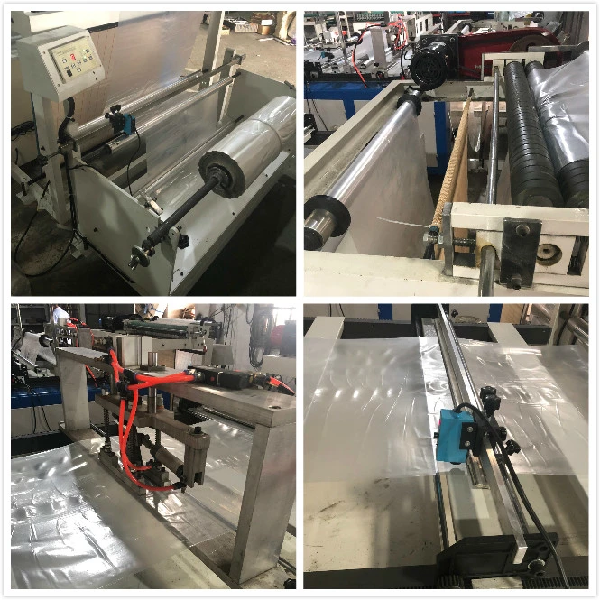 on Roll Plastic Suit Cover Bag Making Machine