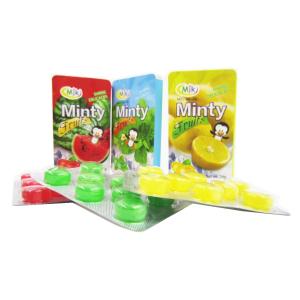 Quality Fresh Breath Sweets Low Calorie Hard Candy 16g Minty Fruity Cooling for sale