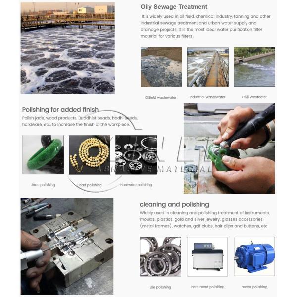 Media Powdered Walnut Shell Sand for Grinding