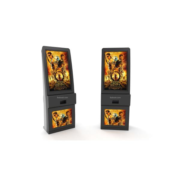 Self Ticket Vending Machine IR / SAW / Capacitive Touch Screen RFID Card Reader