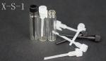 1ml perfume sample tube bottle/packing glass bottle/1ml sample glass test vial
