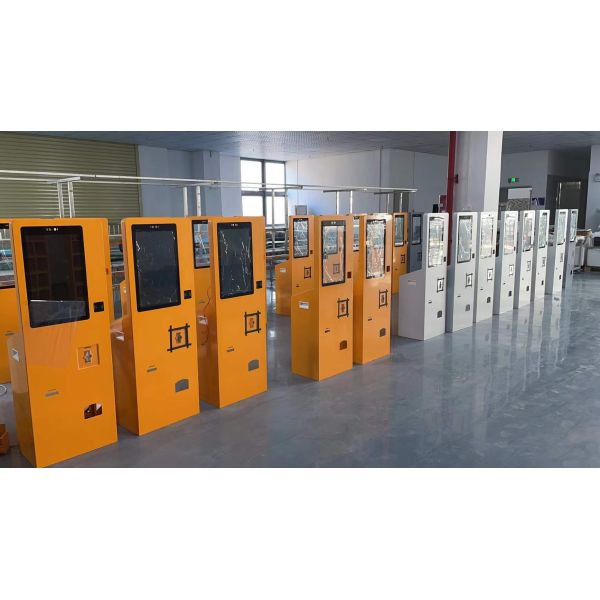MJK Wholesale Android/Windows Indoor Payment Kiosk Self-Payment Touch Screen POS Machine Barcode Reader SDK Function OEM/ODM