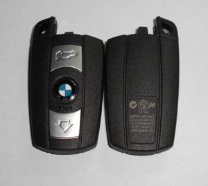 Quality BMW Smart Key 868MHZ 2 Button, HITAG-2 programming Car Key Blanks for sale