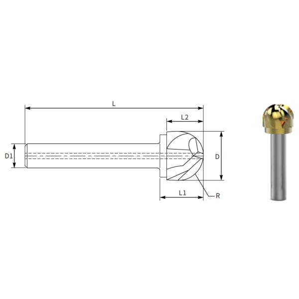 High Precision CNC Millinmg Cutter Thermal Expansion Clamping Anti Interference Design