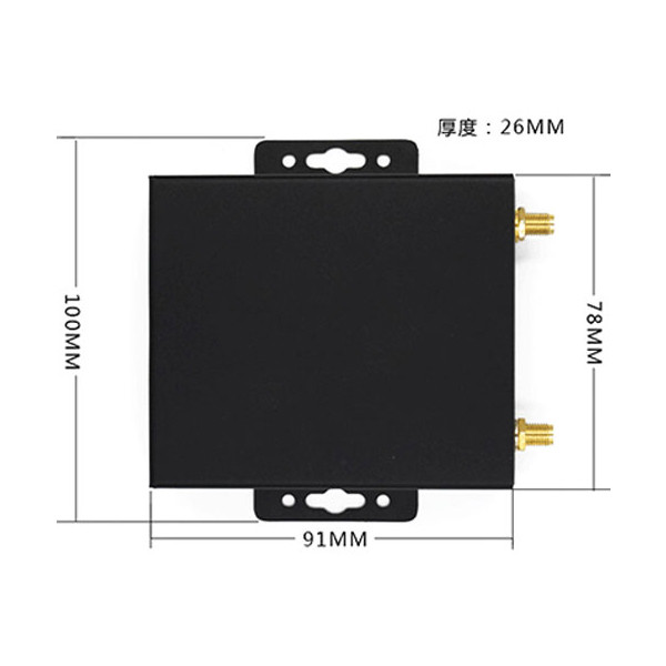 300Mbps 4G Industrial Router WAN/LAN Port Integrating 2T2R 802.11n