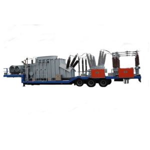 Buy cheap 132kv Prefabricated Mobile Vehicle Mounted semi-trailer Transformer Substation from wholesalers