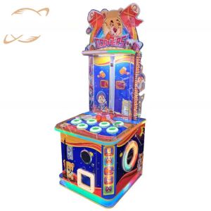 80W Hit The Frog Game Kids Arcade Machine Luxury Steady Appearance