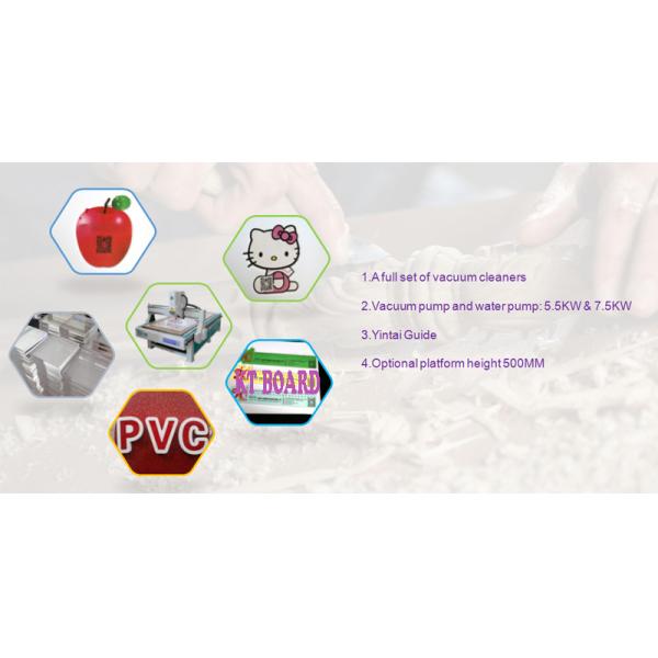 High Accuracy Advertising CNC Router With Z Axis Taiwan TBI Ball Screw