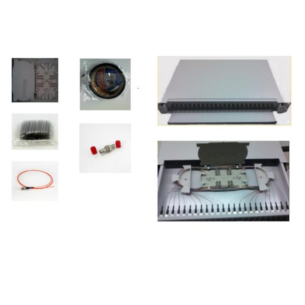 Duplex LC UPC Multimode OM3 Fiber Optic Termination Box