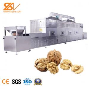 Quality Walnut Industrial Microwave Dryer / Stainless Steel Drying And Sterilization Machine for sale