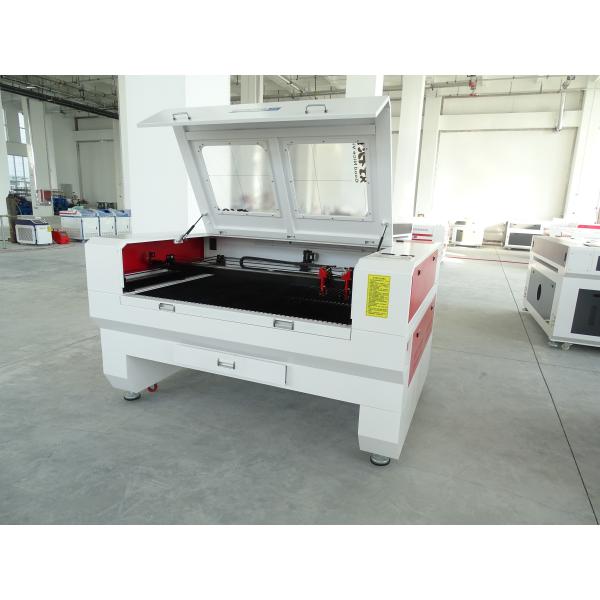 150W Double Head CO2 Laser Cutting And Engraving Machine Durable For Acrylic MDF Glass With 3D Feature For Retail Industries