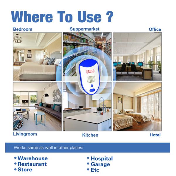 Rerject Insect Function Others Ultrasonic Pest Defender Electronic Micro Radar