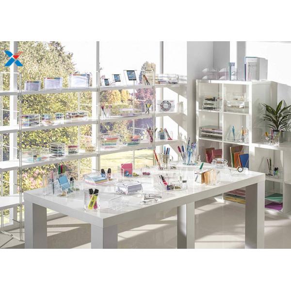 Recyclable Acrylic Display Stands Clear Book Holder Plate Phone Display Stands