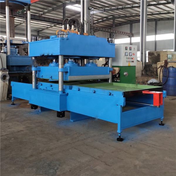 PLC Control Rubber Vulcanizing Press Machine with Customized Size and Electric/Steam/Oil Heating for Rubber Tile and Floor Tile Production