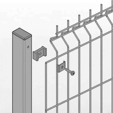 Factory Supply 3D PVC Coated Curved Galvanized Welded Wire Mesh Privacy Garden Bending Fence Panel For Sale