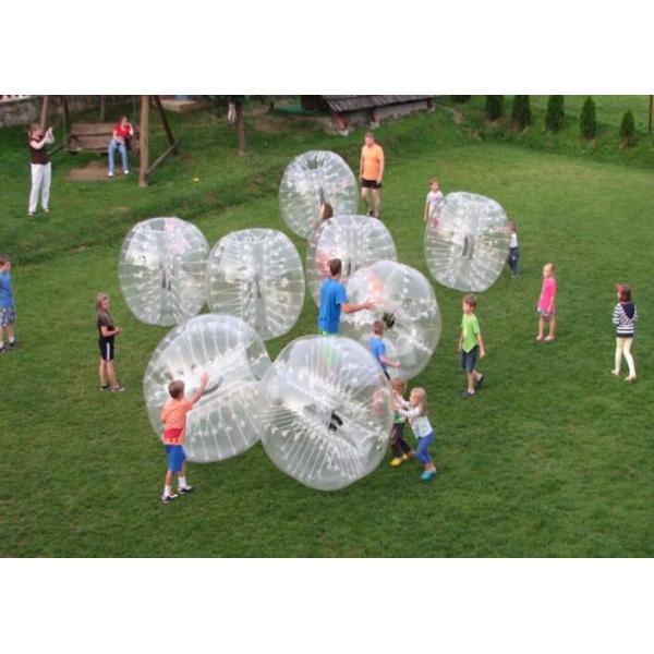 Bright Color Knocker Inflatable Rolling Ball Suit , Inflatable Sumo Ball For Adult / Kid