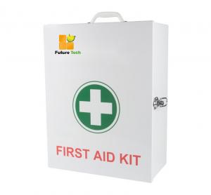 Quality Survival Standard First Aid Kit Cabinet Wall Mounted For Office Building Hospital School for sale