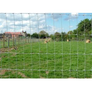 Quality Hot Dipped Galvanized Woven Wire Fence With Square Deal Knot Weather resistant for sale