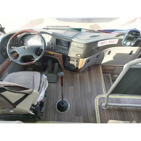 LCK6100 Zhongtong Bus Second Hand Tour Bus with Yuchai Engine and Air Bag Suspension