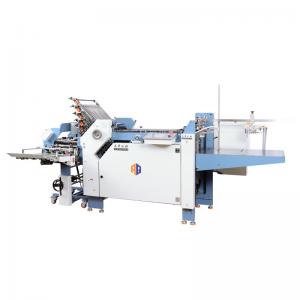 China High Speed Cross Fold Knife Folding Machine With 480mm Width 10 Buckle Plate on sale