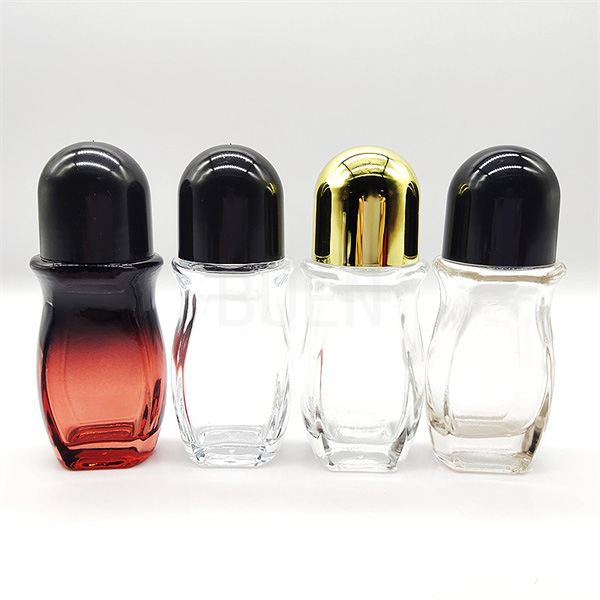 Transparent Empty Perfume Roller Bottles 1oz Liquid ISO90001