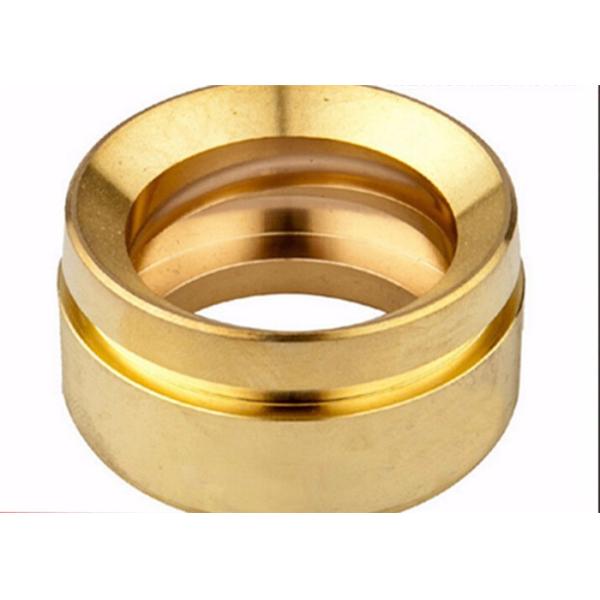 Brushed Polished Small Brass Valve Brass Precision Turned Components Durable