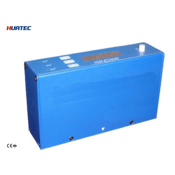 Intelligent Three Angle 0.4Gs / 30min Gloss Meter HGM-BZ206085 For Non - Metalic Coatings