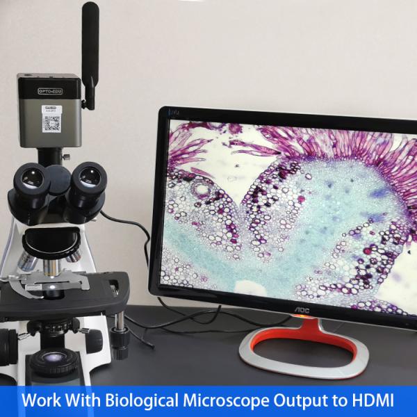 OPTO-EDU A59.4972 12.0M 8K 5G WIFI Camera Microscope Hdmi