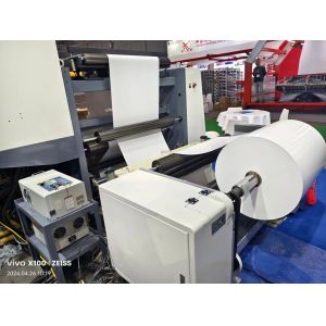 Quality 4 Colors Flexo Printing Machine Price for Cheese Paper Food Packaging for sale