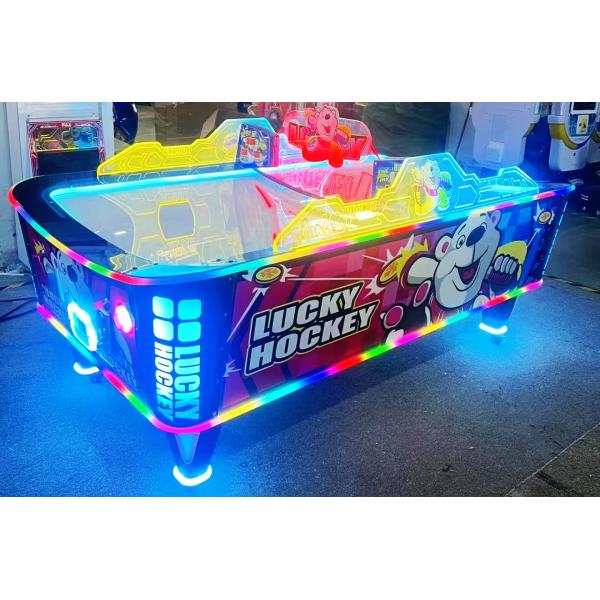 Happy Fun Coin Op 2 Players Air Hockey Game Machine For Amusement Room
