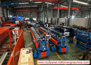 Quality U Shaped Seamless Gutter Machine , Gutter Roll Forming Machine For Making Steel Rainwater Gutter for sale
