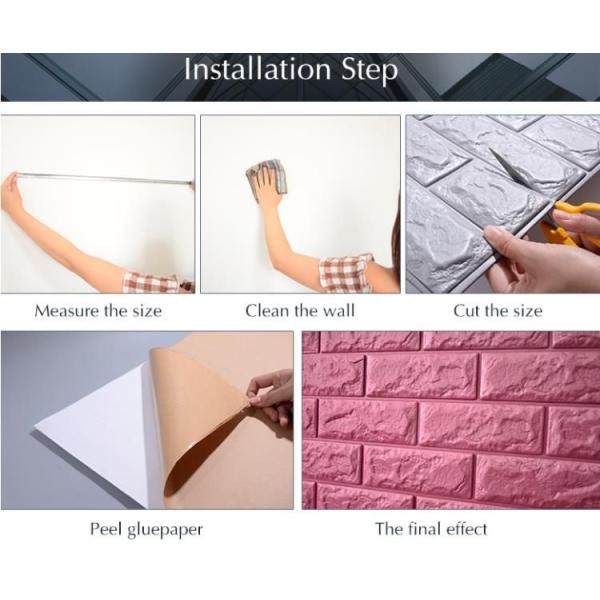 Colorful/Various Patterns/Waterproof/Radiation Resistance/Aging Resistance 3D Wall Sticker