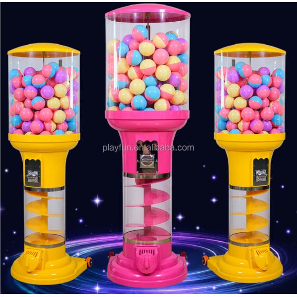 Bouncy Balls Capsules Toys Spiral Vending Machine