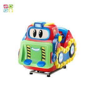 Interactive Kiddie Ride With 11 Inch Screen Arcade Game Kid Game Swing Car