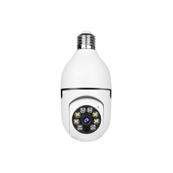 Smart E27 Light Bulb Camera With Audio 4mp Dual Light Pan Tilt Auto Tracking Tuya Smart Home Security Camera