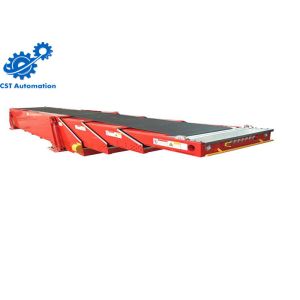 Quality Customized Telescopic Belt Conveyor For Train Container , Conveyor Belt System for sale