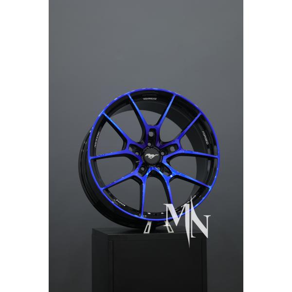 Volk Racing Rays G025 Blue Wheels Forged Wheels