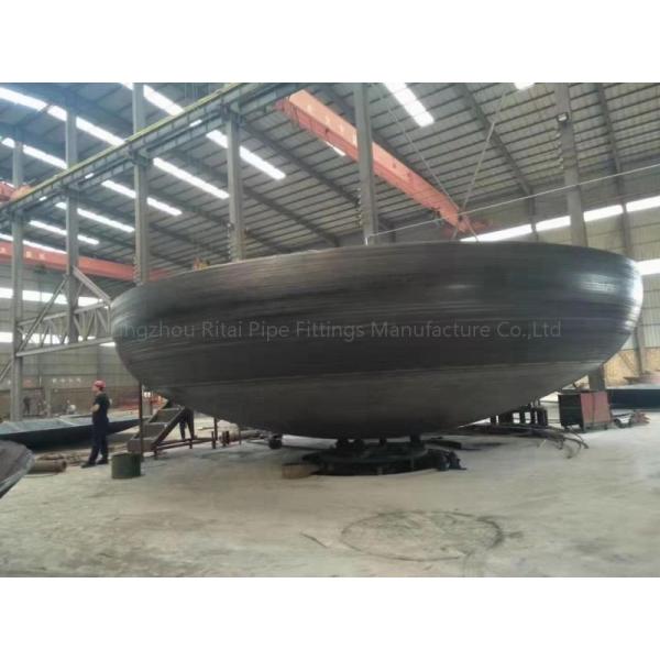 BW Large Diameter Steel Pipe End Caps Butt Weld STD ASTM B16.9 24'' To 48''