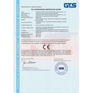 Shanghai Printyoung International Industry Co.,Ltd Certifications