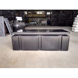 Foam Filled PE Pontoons For Floating Yacht Dock Wharf Jetty