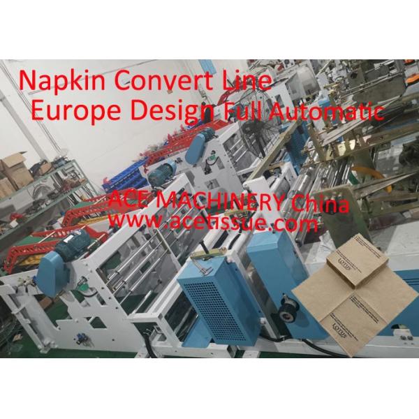 Fully Automatic Non Woven Napkin Machine Production Line With Packaging Machine