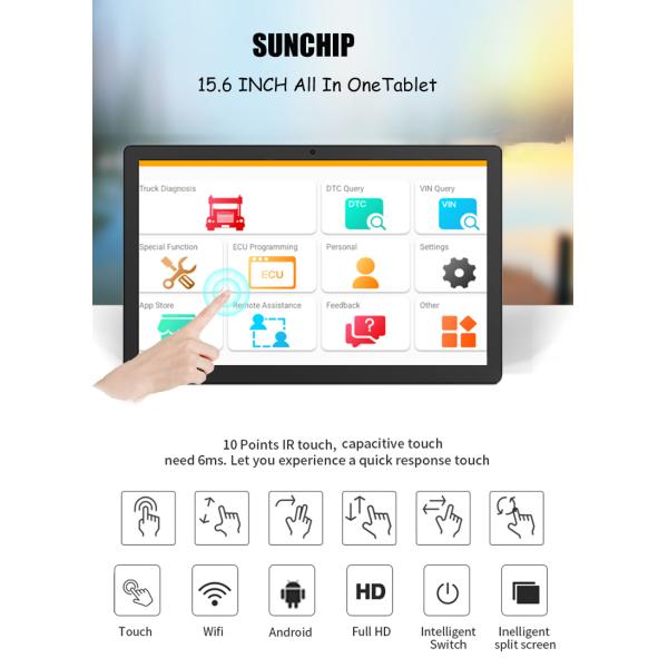 Android Indoor Slim 16GB LCD Digital Signage Display 1920X1080 Resolution